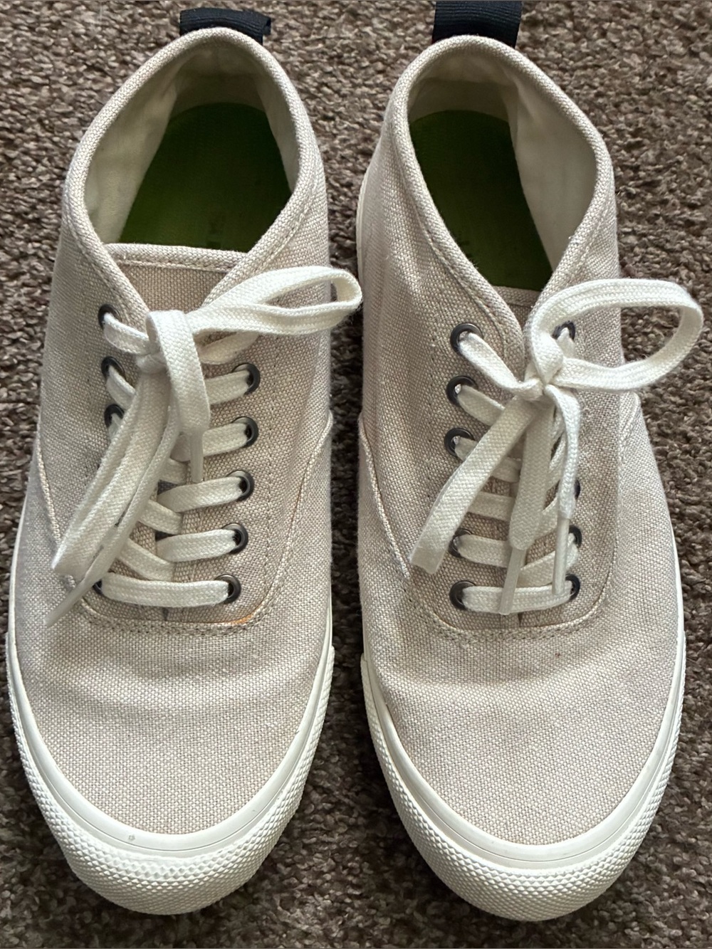 SeaVees Legend 90 canvas sneakers, Size 8